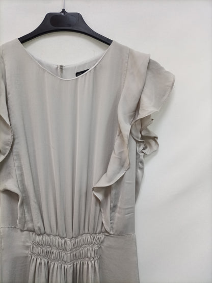 ZARA. Flowy grey jumpsuit T.xs