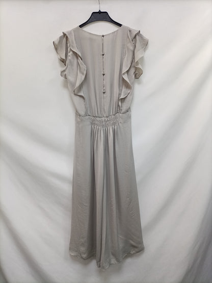 ZARA. Flowy grey jumpsuit T.xs