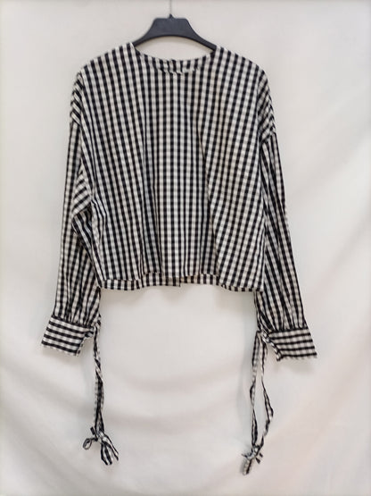 ZARA. Top cuadros Vichy T.s