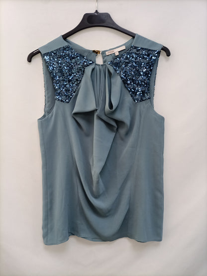 MAJE. Sequin Ts Blouse