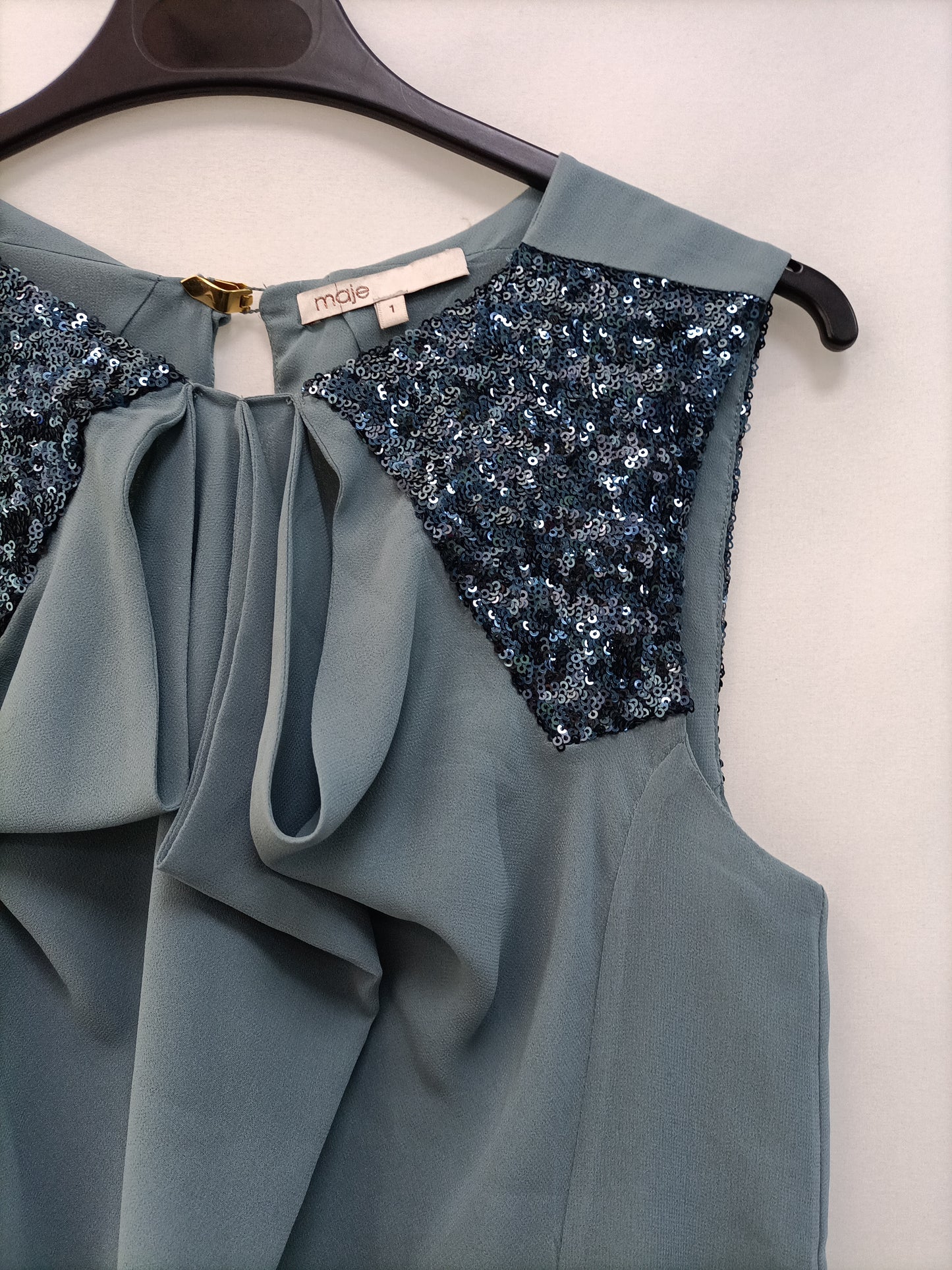 MAJE. Sequin Ts Blouse