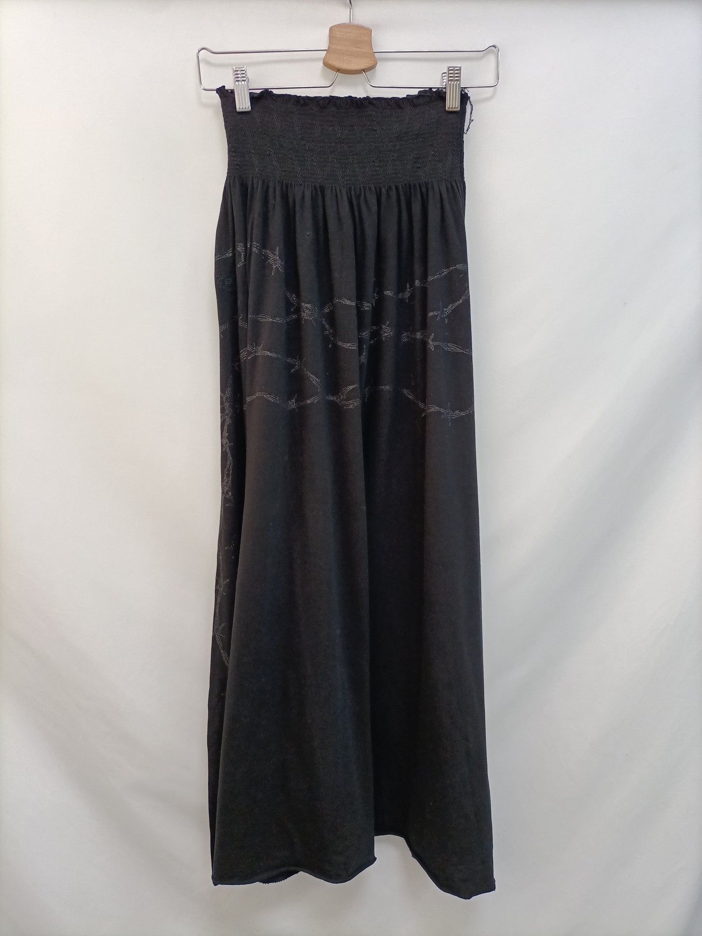 ZADIG&amp;VOLTAIRE. Long black skirt with detail S.xs/s