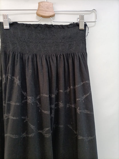 ZADIG&amp;VOLTAIRE. Long black skirt with detail S.xs/s