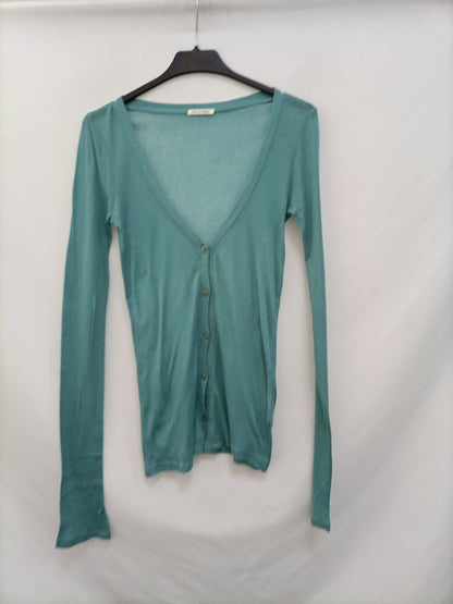 AMERICAN VINTAGE. Tm fine green cardigan