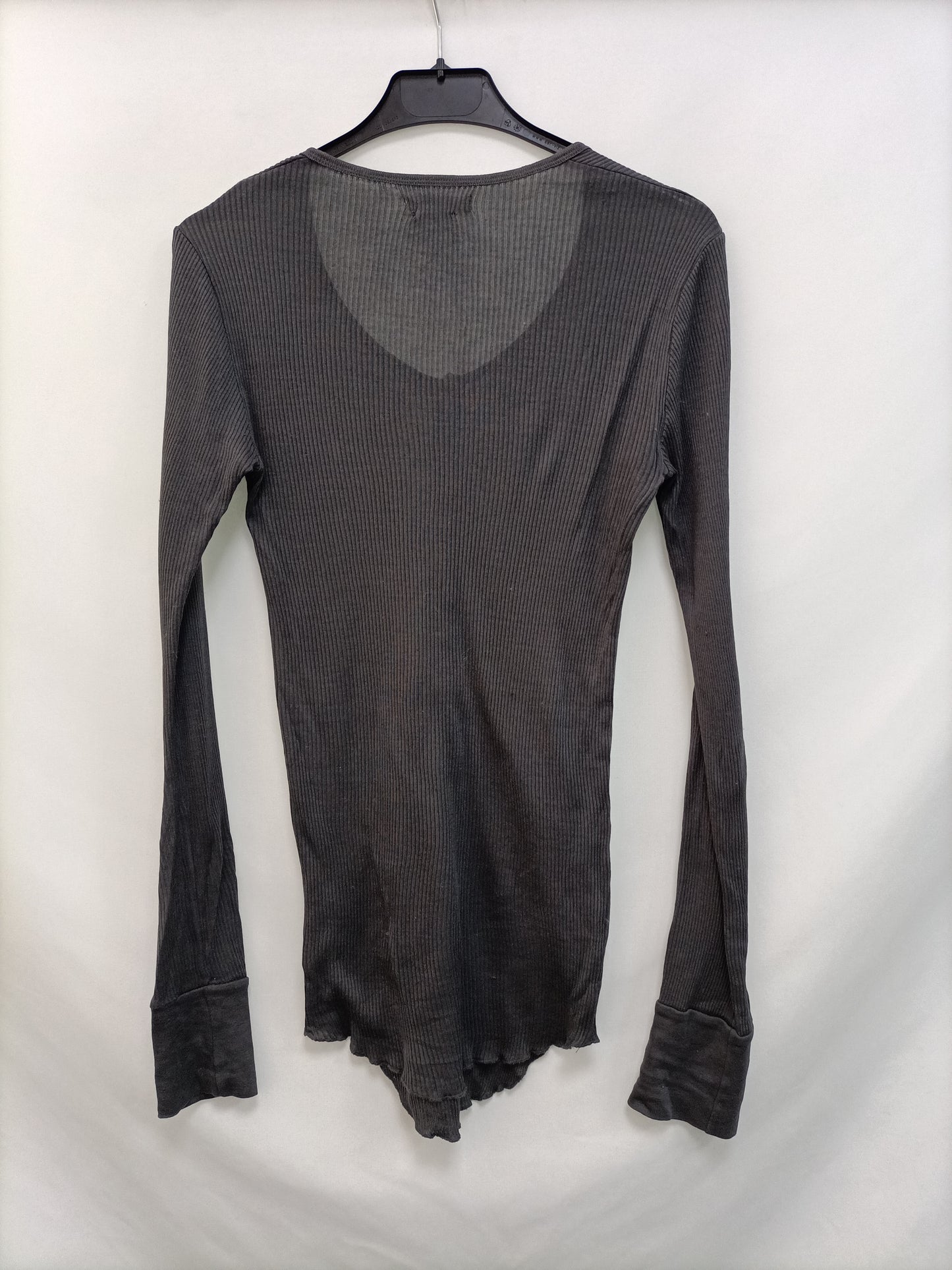 ISABEL MARANT ETOILE. Tm gray ribbed t-shirt