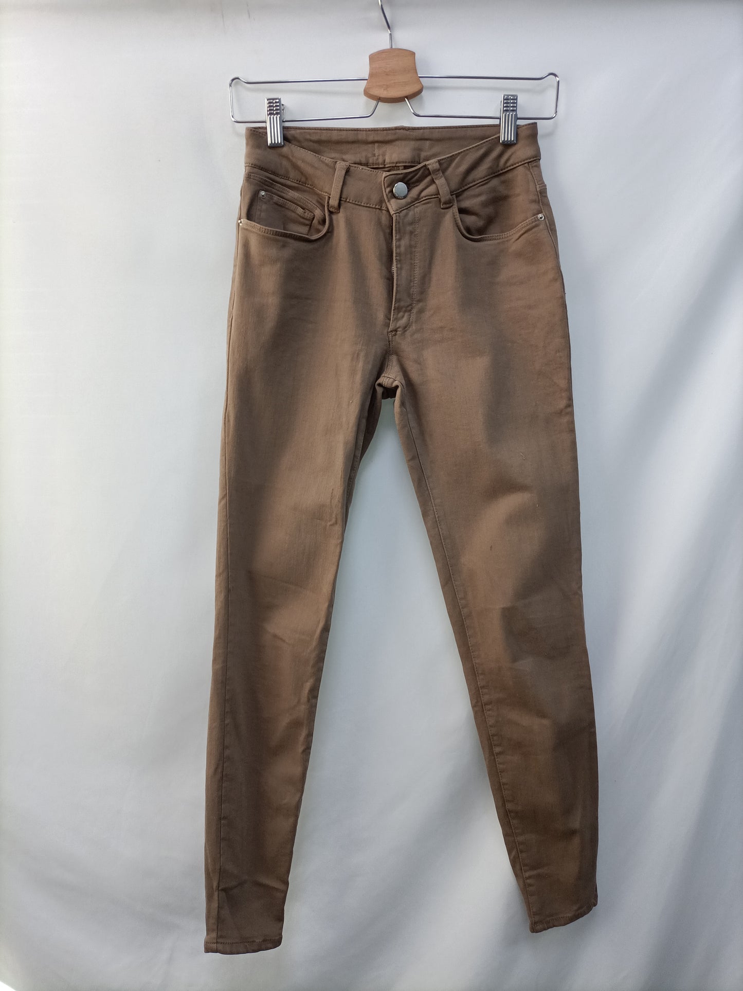 ZARA. Brown jeans S.XS
