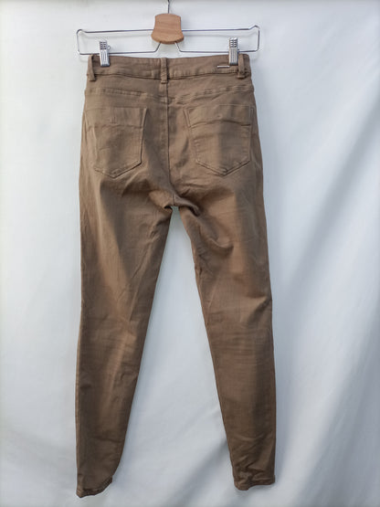 ZARA. Brown jeans S.XS