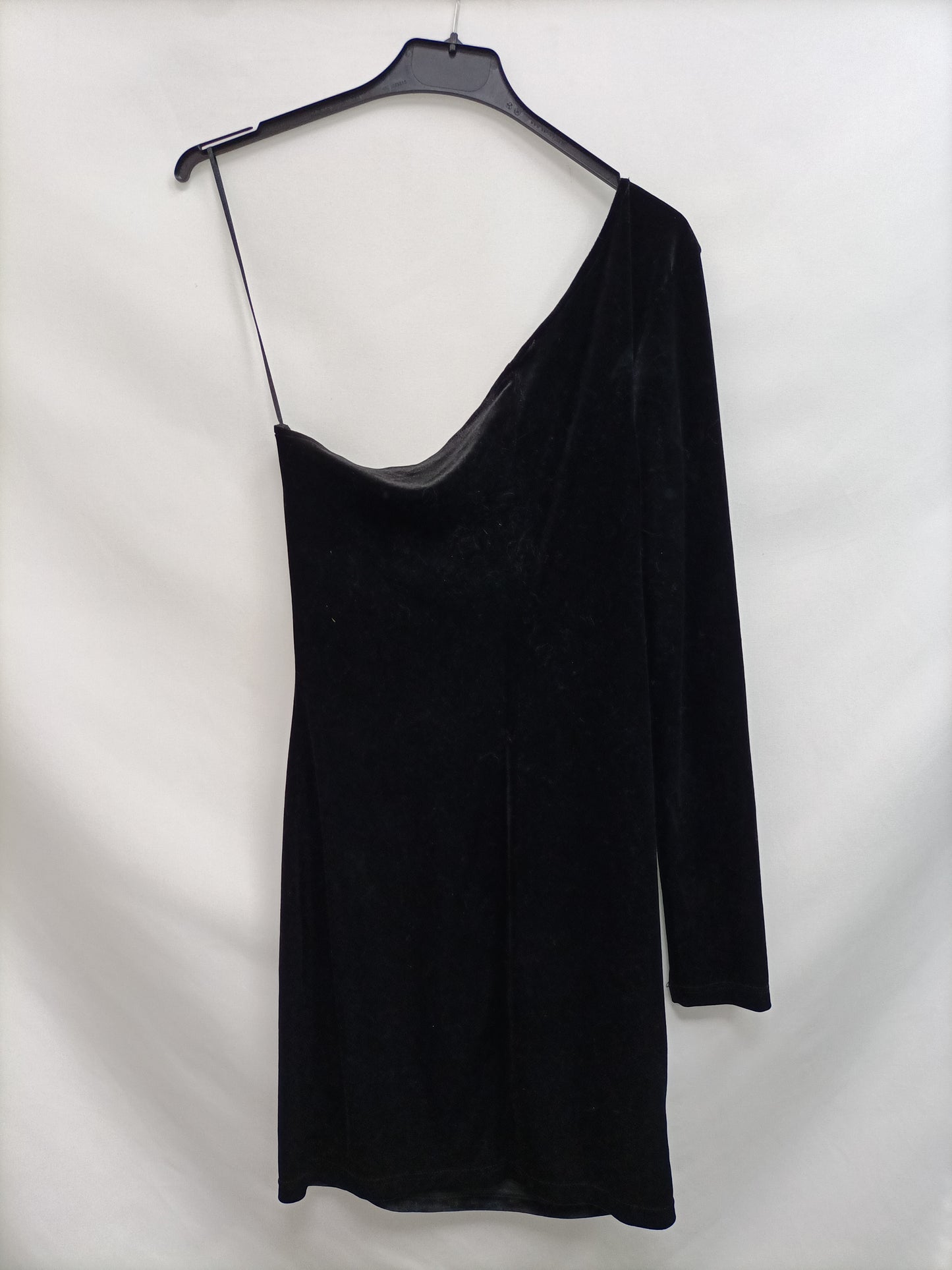 MANGO. Vestido terciopelo T.s