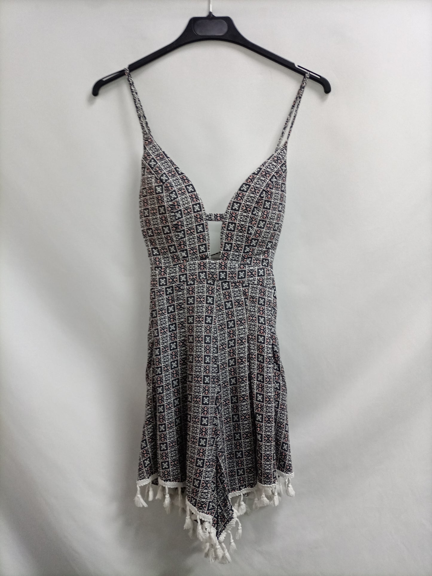 HEART&NFIRE. Mono negro étnico T.u(xs)