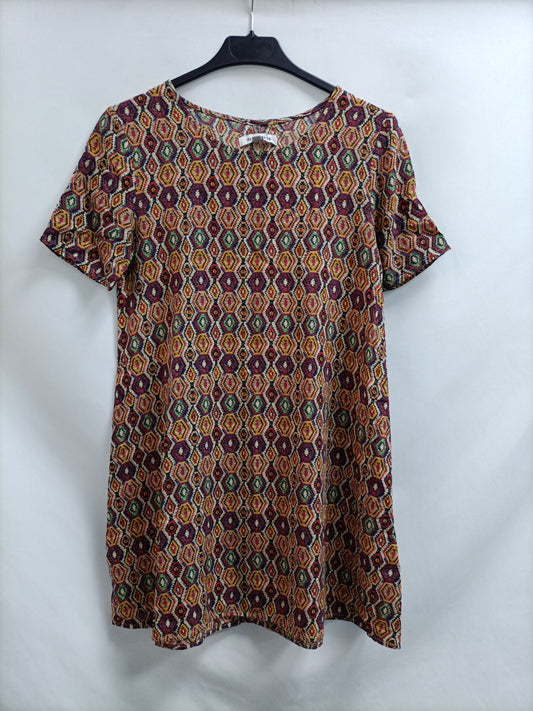 GLAMOROUS. Vestido estampado T.u(xs)