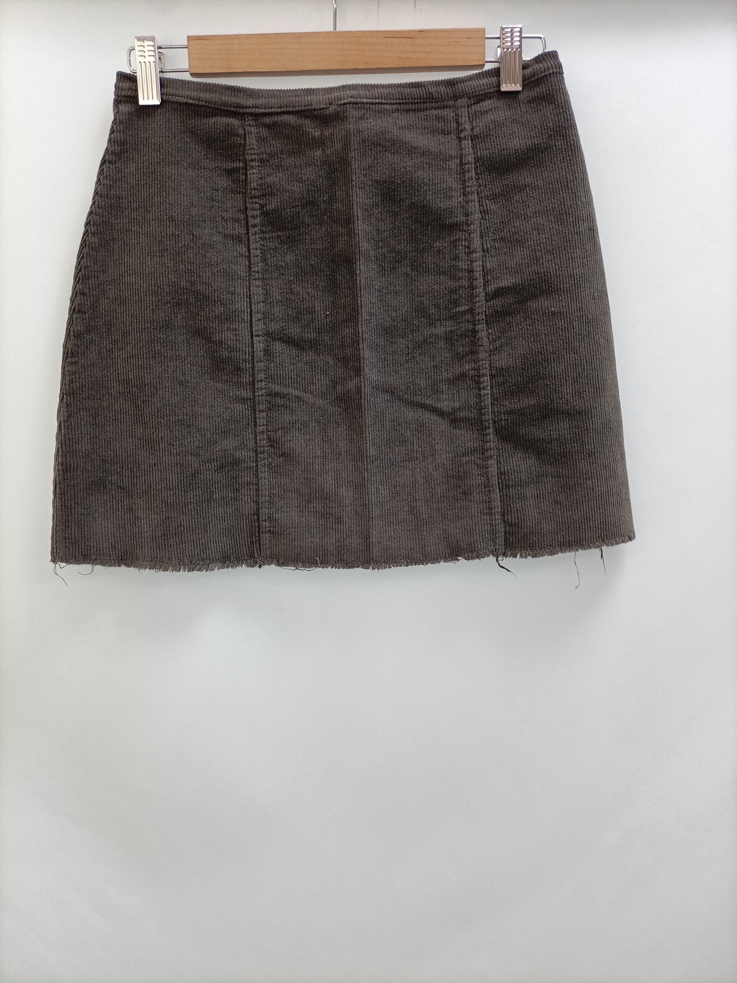 RENATTA&GO. Falda pana marrón T.u(36)