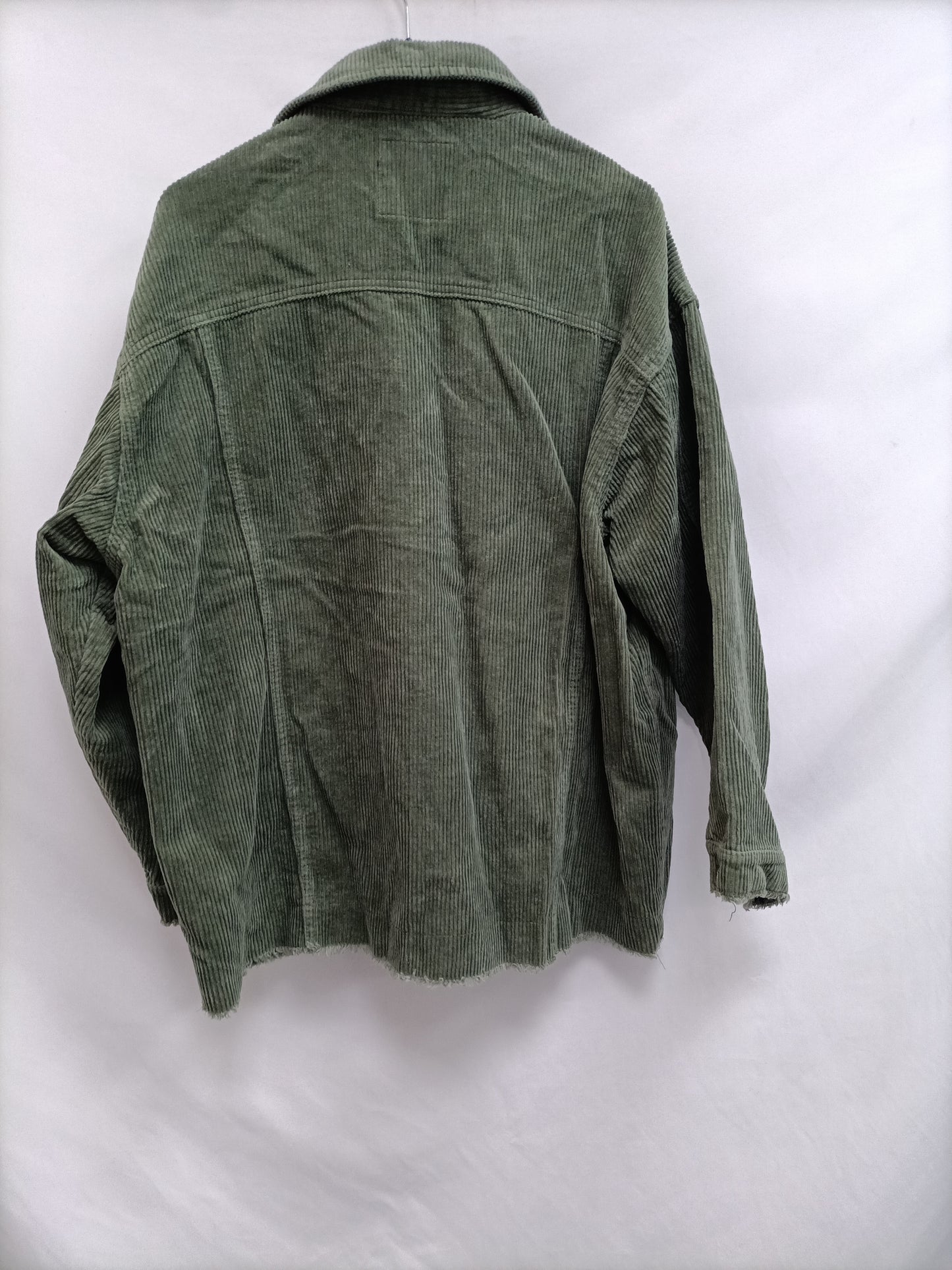 ZARA. Green corduroy Ts jacket