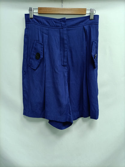 PEPALOVES. Purple Bermuda shorts Ts