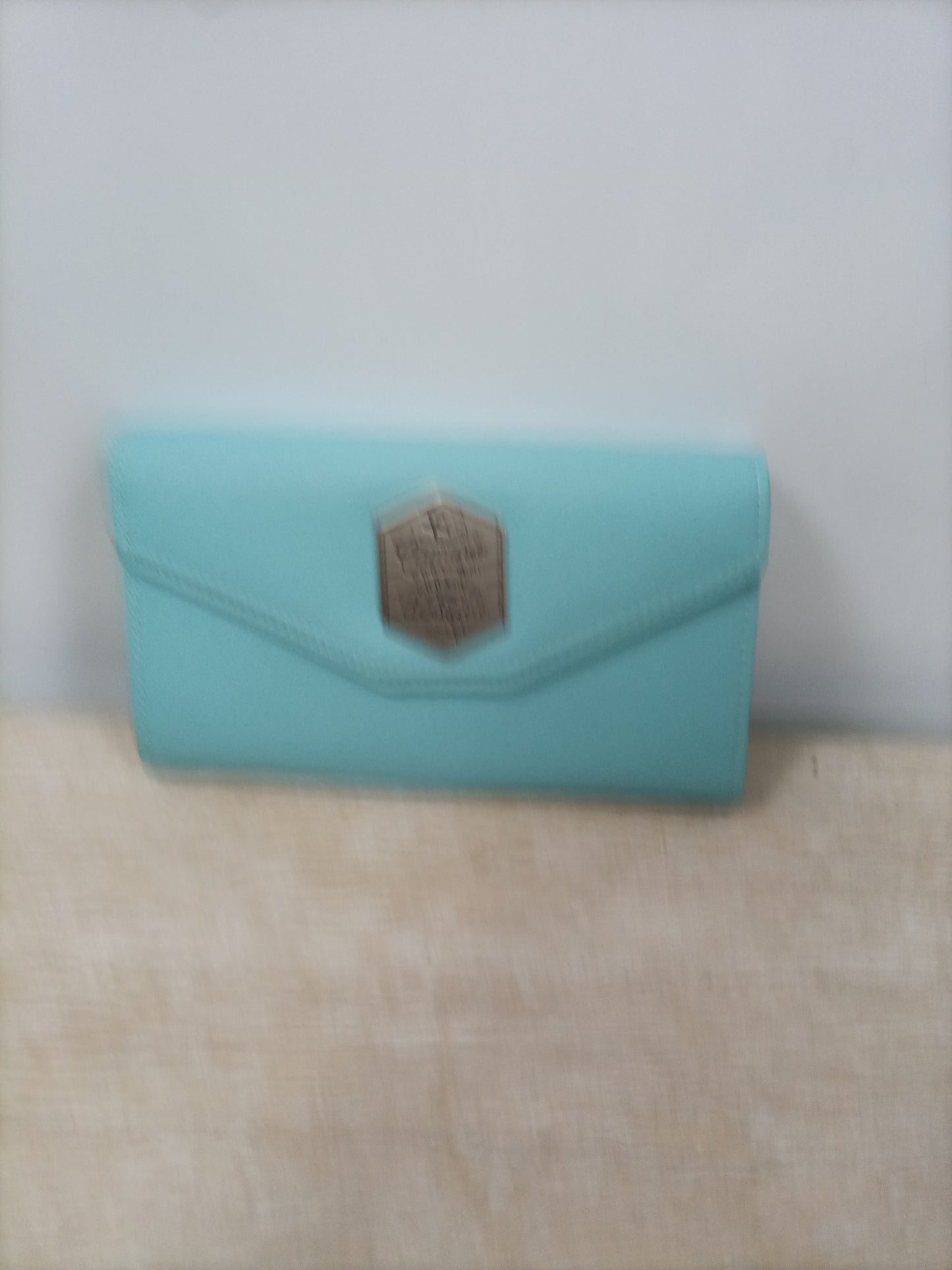 MR. WONDERFUL. Cartera polipiel azul