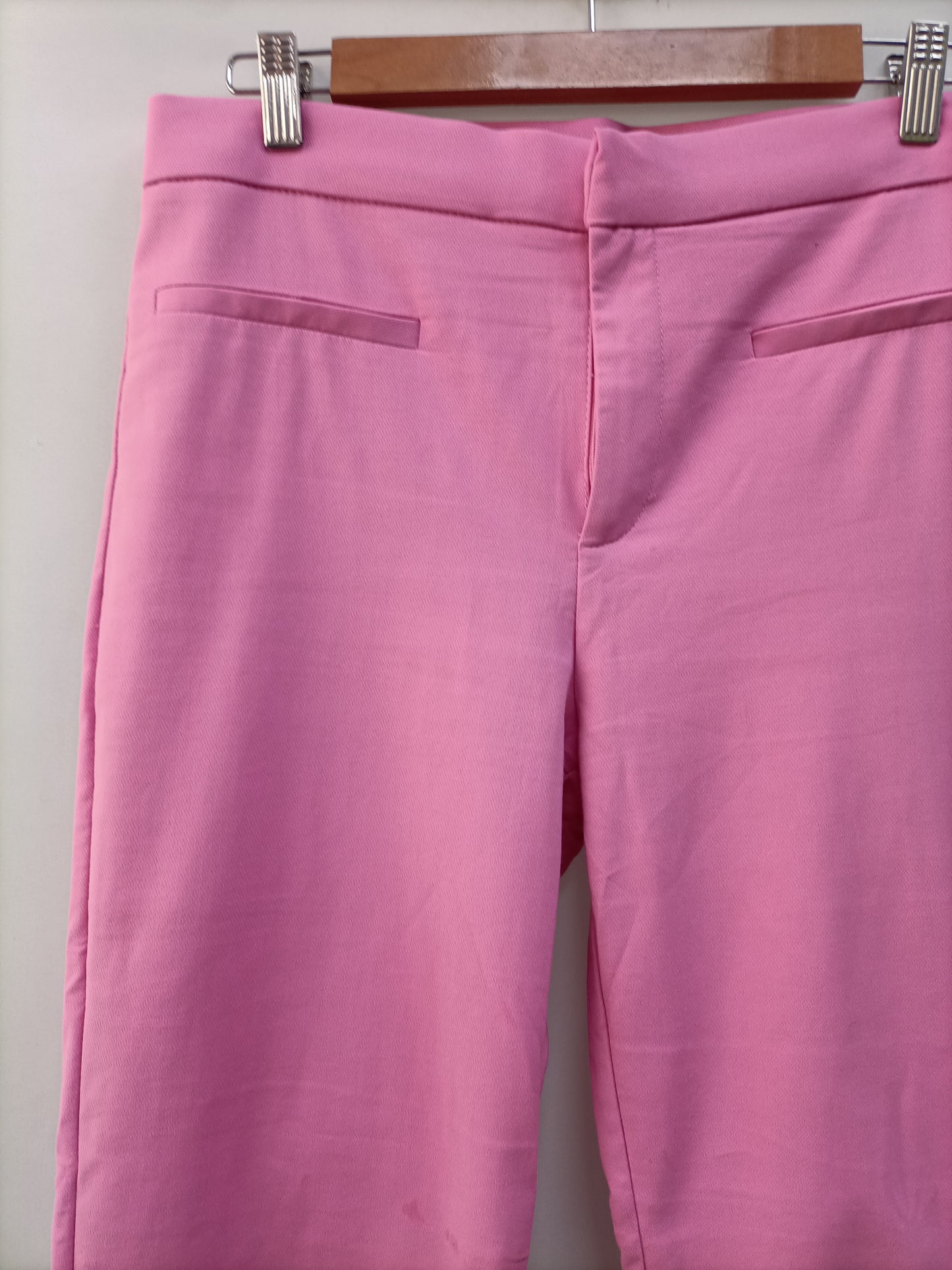 ZARA. Pink Flared Trousers Tl