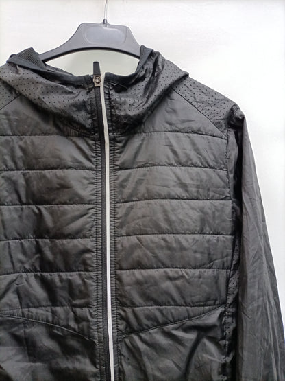 OYSHO. Black windbreaker Tl