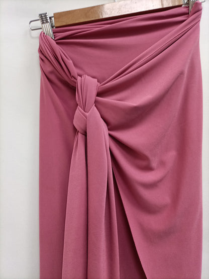 OTRAS. Falda pareo rosa Tu(xs/s/m/l)