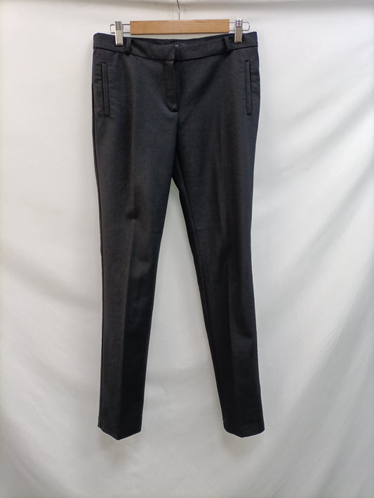 MANGO. Pantalón negro de vestir T.38