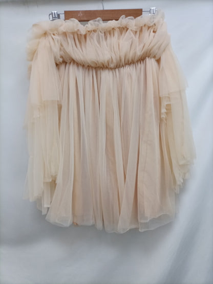 SHEIN. Vestido rosa tull T.s