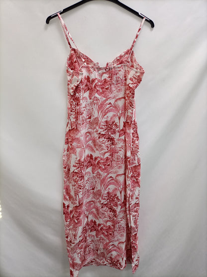 CIDER. Ts printed midi dress