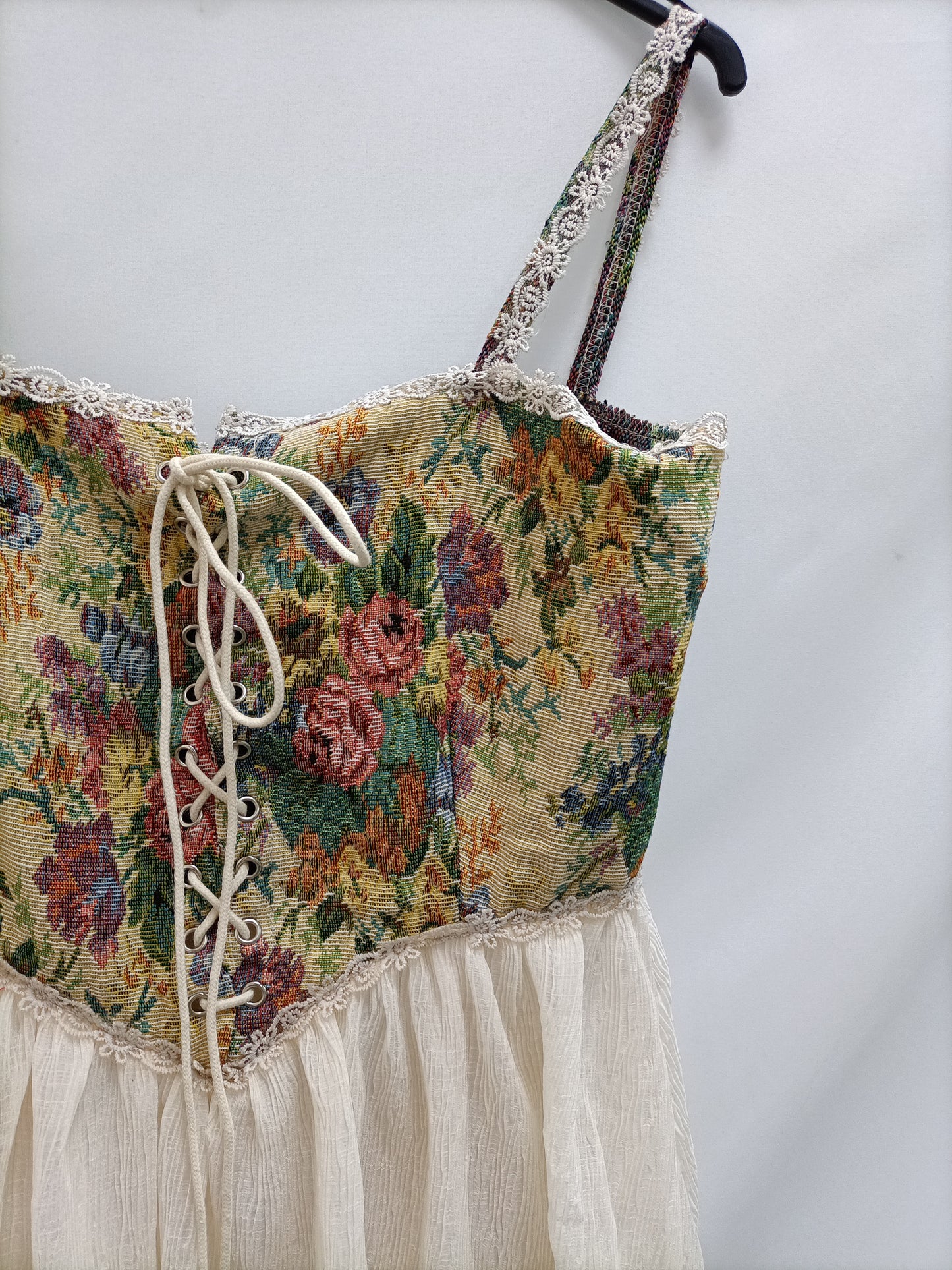 CIDER. Vestido doble textura T.s