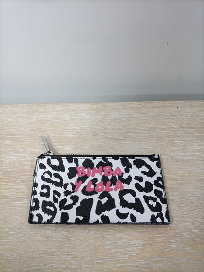 BIMBA Y LOLA. Monedero animal print