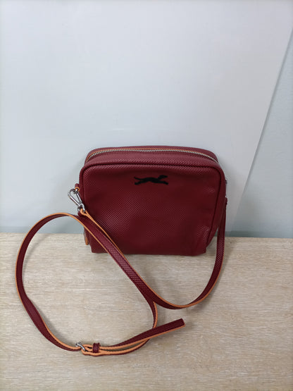 BIMBA Y LOLA. Baldomero burgundy bag