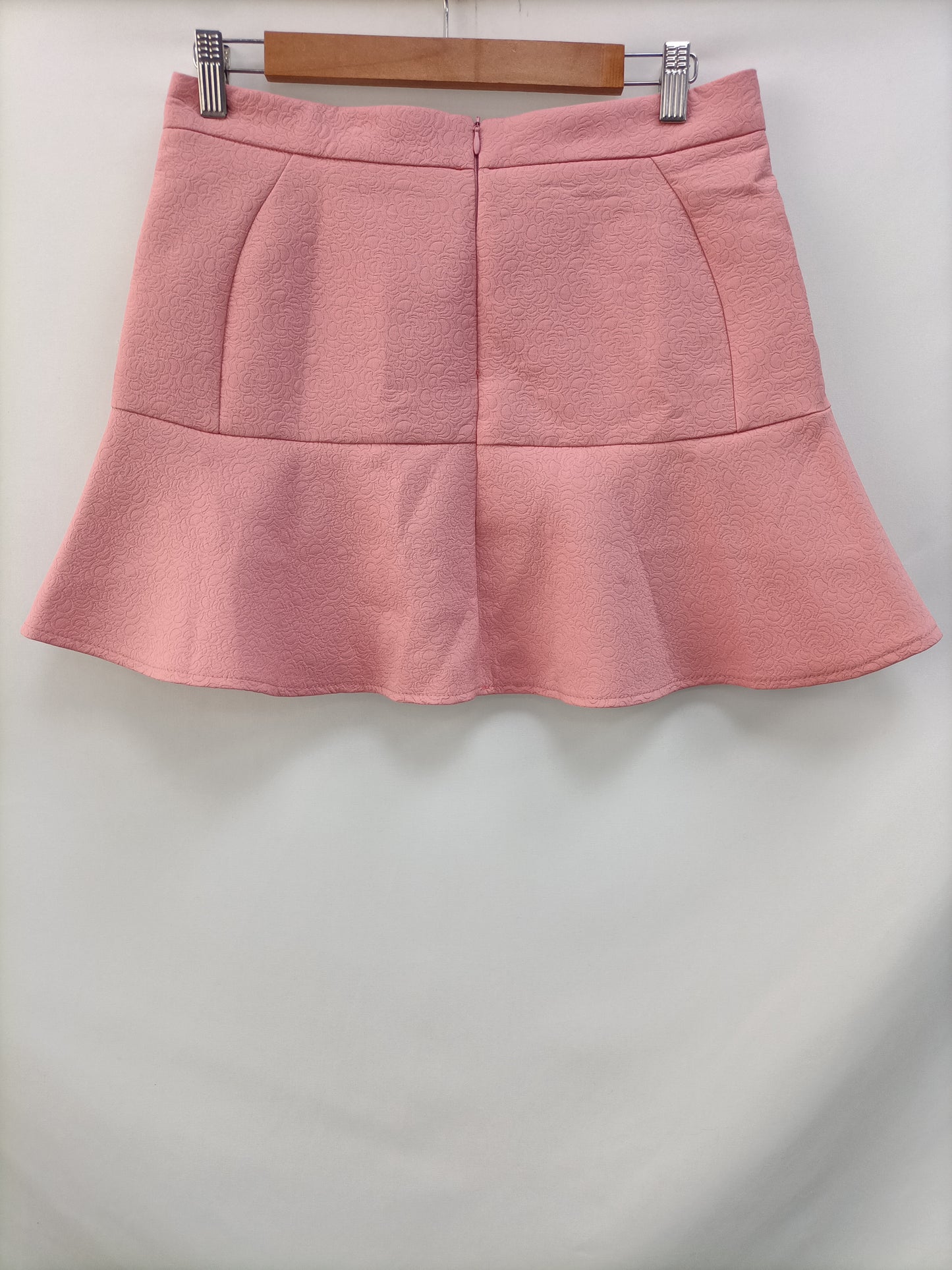 OTRAS. Falda rosa flores T.38