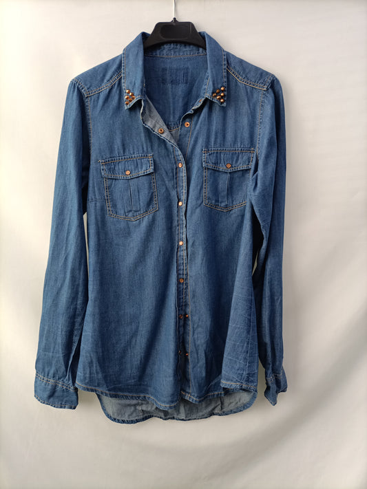 Market hoyosOTRAS. Camisa vaquera tachuelas T.s/m