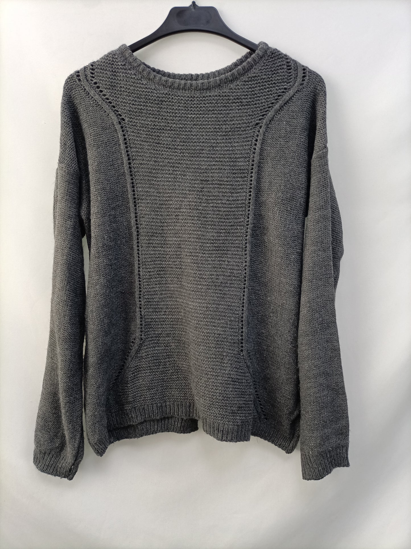 OTHERS. Gray knit sweater Tu(s/m)