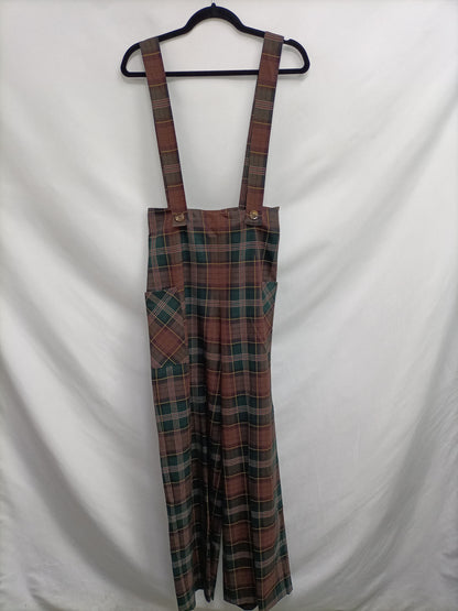 ZARA. Checkered T-shirt