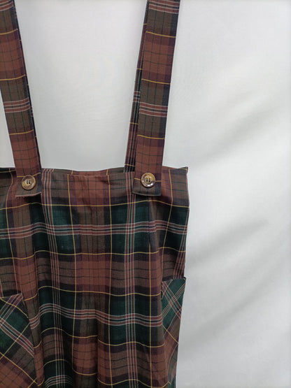 ZARA. Checkered T-shirt