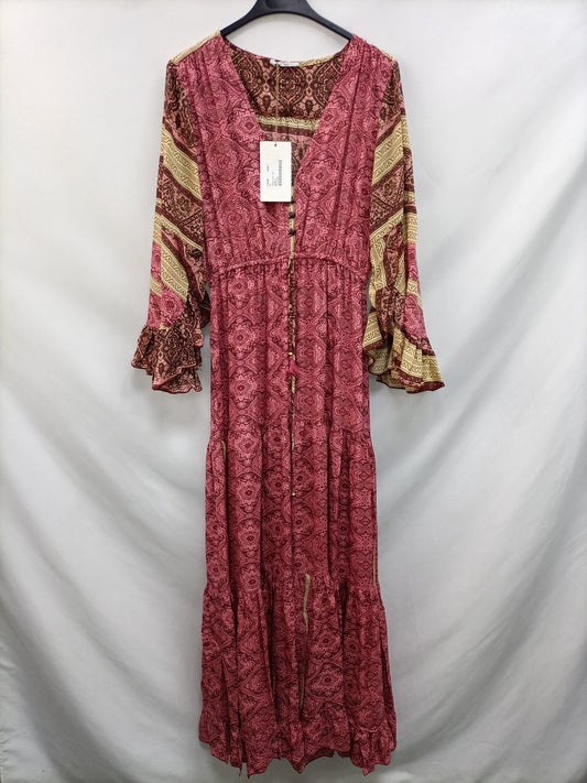 HUG&CLAU. Vestido largo hippie Tu(s/m)