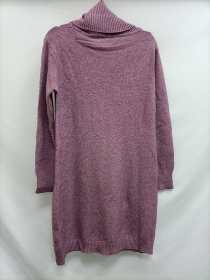 OTRAS. Vestido rosa punto T.u(m)