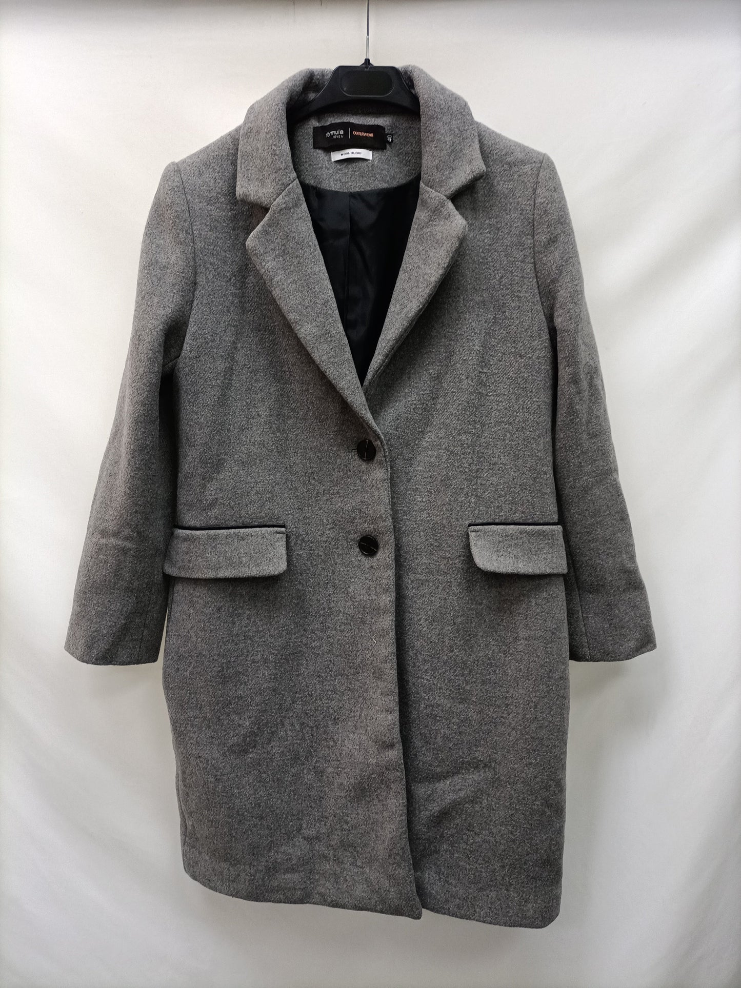 YOUNG Grey cloth coat, size 40 Grays 40 - Main Image