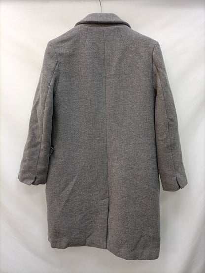 FÓRMULA JOVEN. Abrigo paño gris T.40
