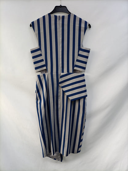 MASON.Vestido midi rayas T.XS