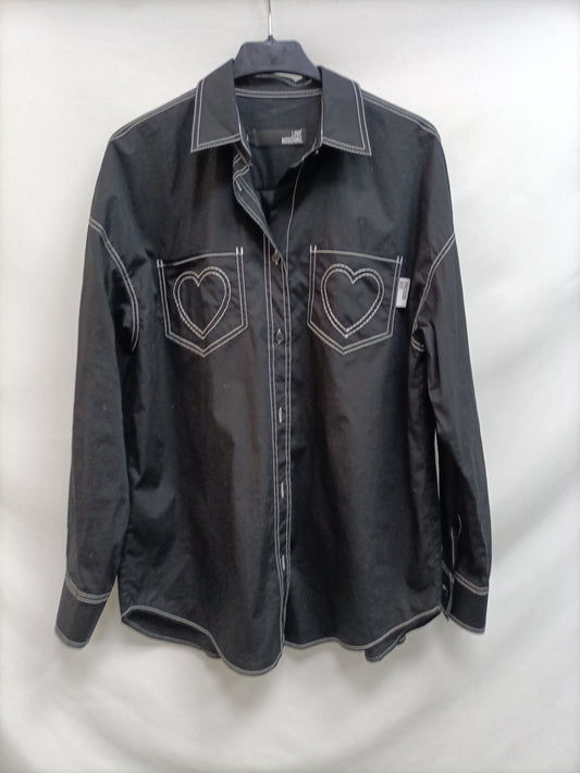 LOVE MOSCHINO. Stitching shirt T.40 (IT)