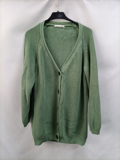 COUNTING CLOUDS. Green cardigan Tu(m)
