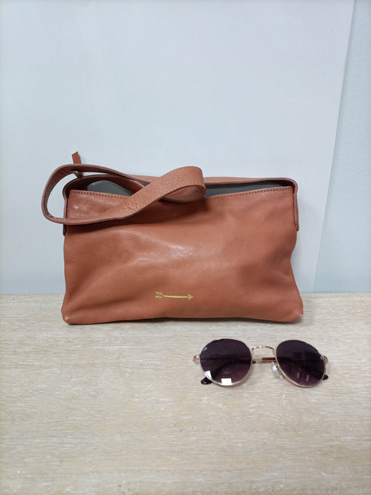 MERCULES. Medium-handle leather bag