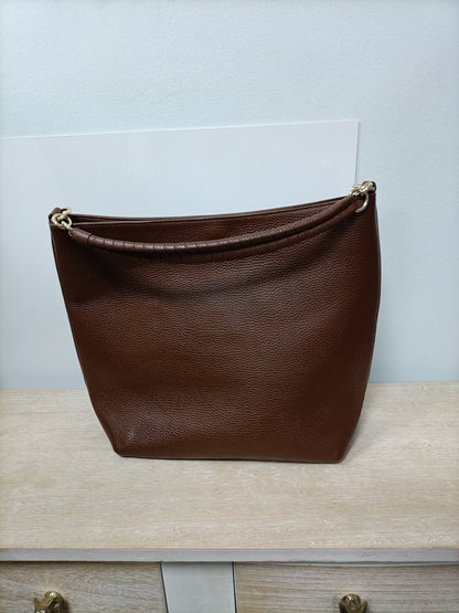 COCCINELLE. Brown shopper bag