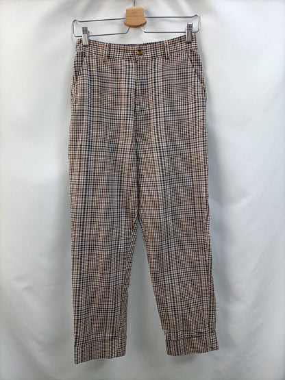 YERSE.Pantalons cuadros T.S