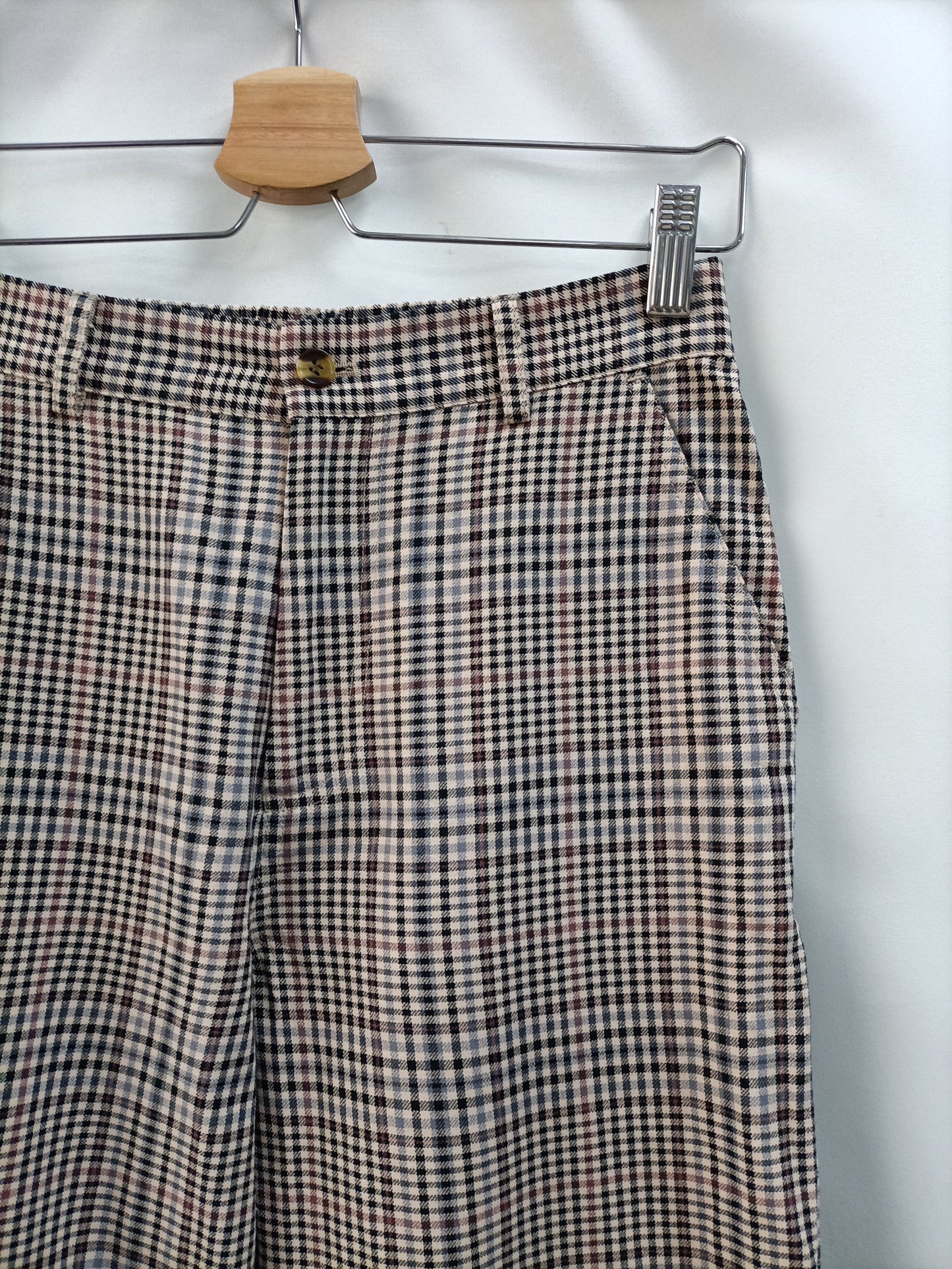 YERSE.Pantalons cuadros T.S