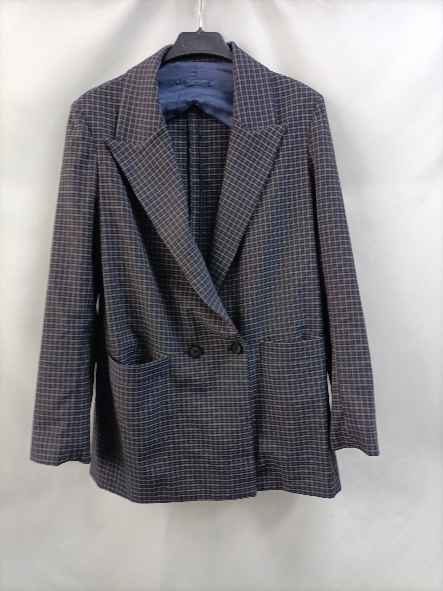 NOON.TXS/S checked blazer