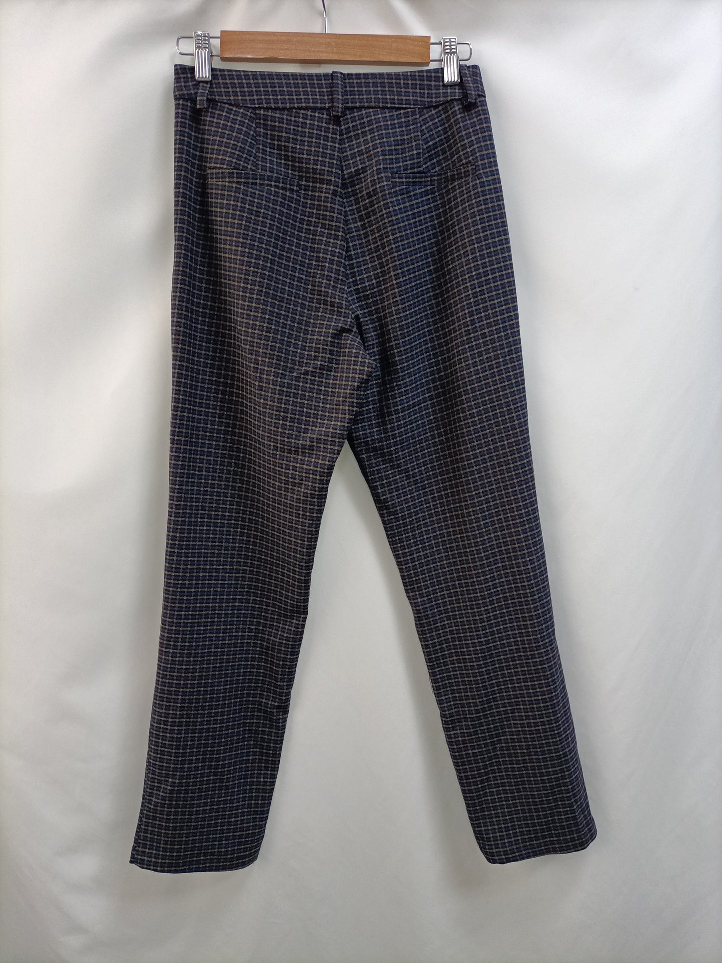 NOON.Checkered trousers S.34
