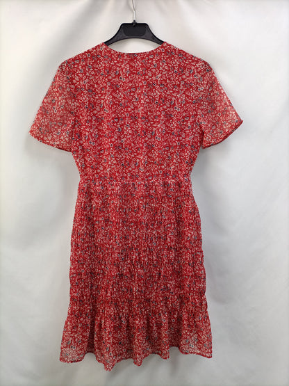 PULL&amp;BEAR. Short honeycomb dress Ts