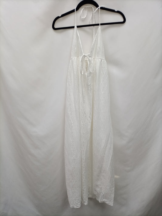 ZARA. White lace dress TM