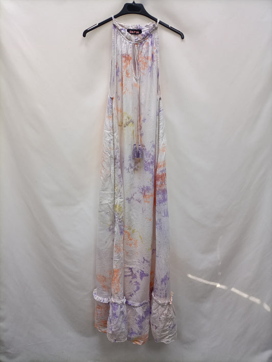 SARTA. Long tie-dye dress Tu(s/m)