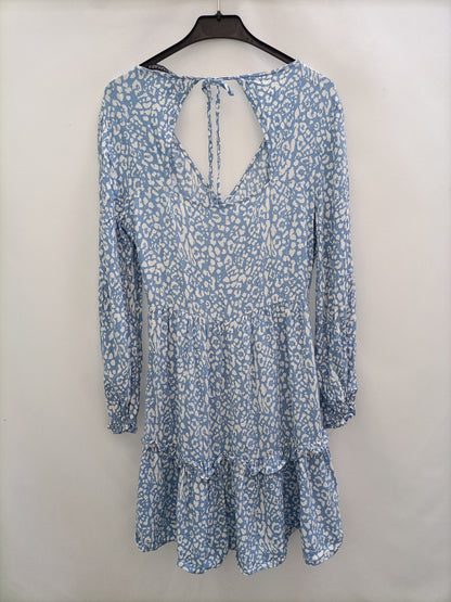 ZARA. Short animal print dress Ts