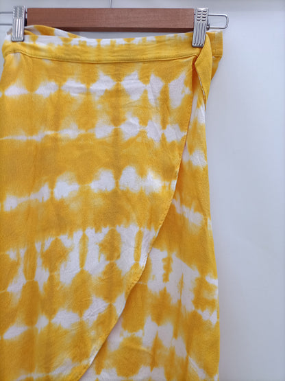 ROBIN. Tie-dye pareo skirt Ts/m